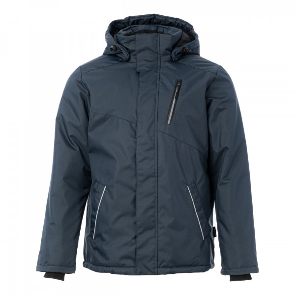 Куртка мужская зимняя KW 210, темно-синий (Бродекс)