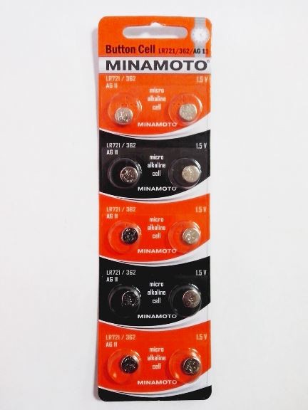Батарейка Э/П MINAMOTO G11 (A362)