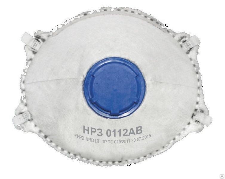 респиратор HP3-0112 АВ с клапаном